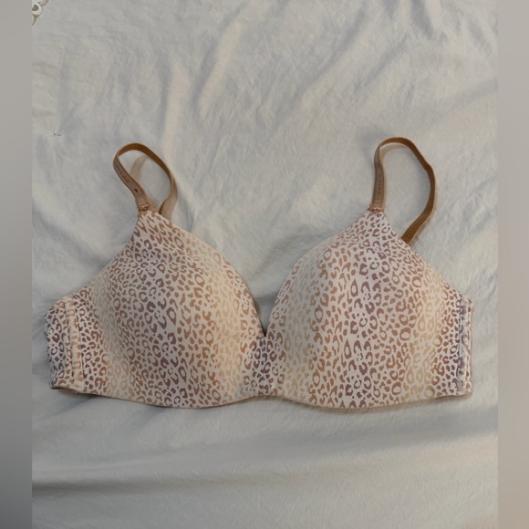 Victoria's Secret Other - Victoria Secret Cotton Lingerie Leopard Print Women's Bra